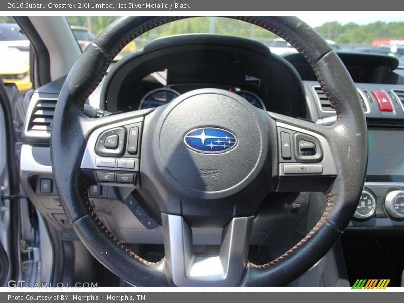 Ice Silver Metallic / Black 2016 Subaru Crosstrek 2.0i Limited