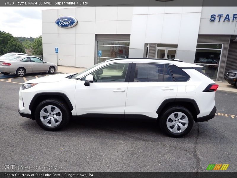  2020 RAV4 LE AWD Super White