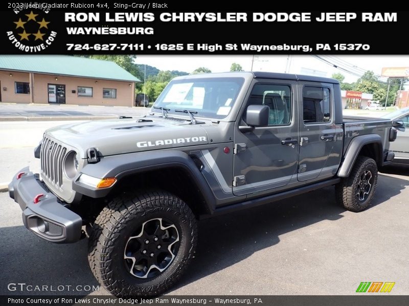Sting-Gray / Black 2023 Jeep Gladiator Rubicon 4x4