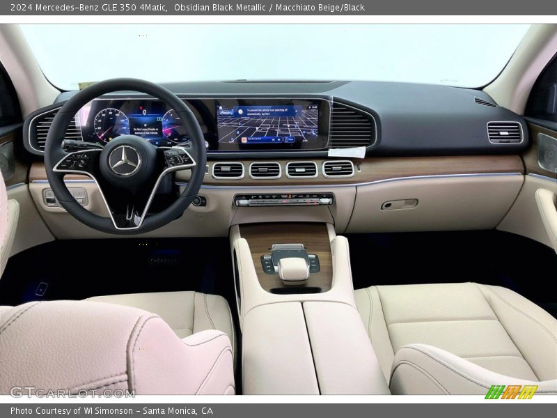 Dashboard of 2024 GLE 350 4Matic