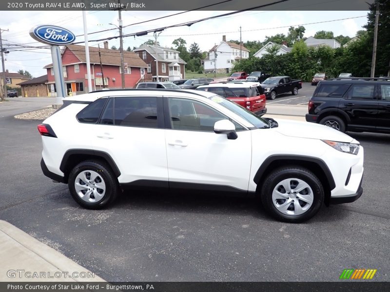  2020 RAV4 LE AWD Super White