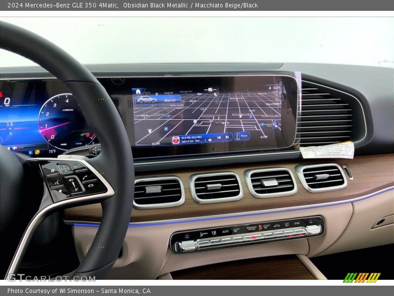 Navigation of 2024 GLE 350 4Matic