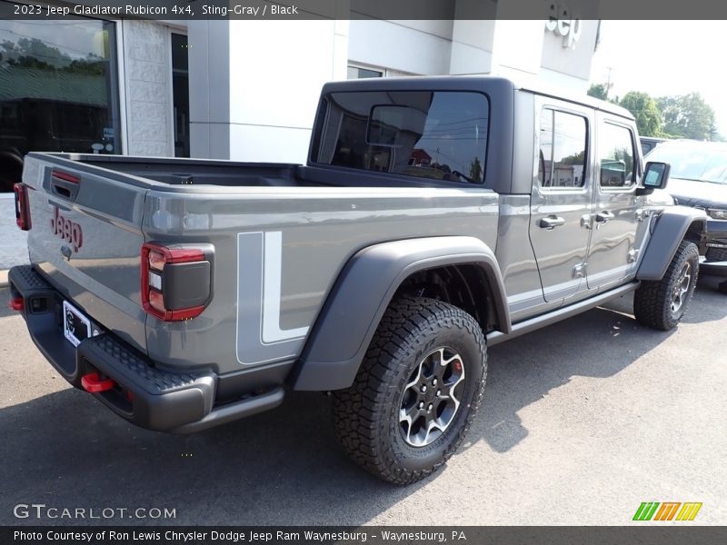 Sting-Gray / Black 2023 Jeep Gladiator Rubicon 4x4