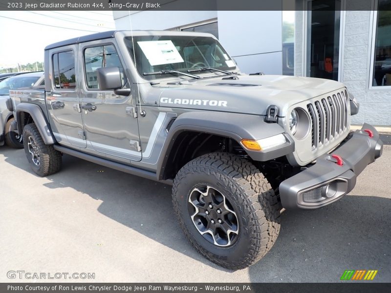 Sting-Gray / Black 2023 Jeep Gladiator Rubicon 4x4