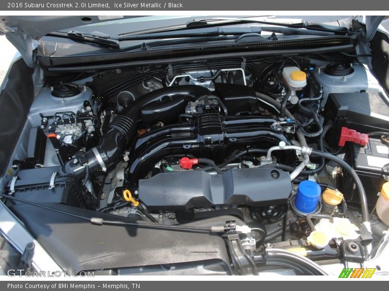 Ice Silver Metallic / Black 2016 Subaru Crosstrek 2.0i Limited