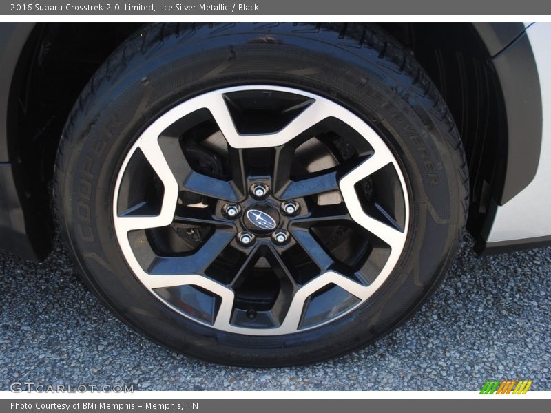 Ice Silver Metallic / Black 2016 Subaru Crosstrek 2.0i Limited