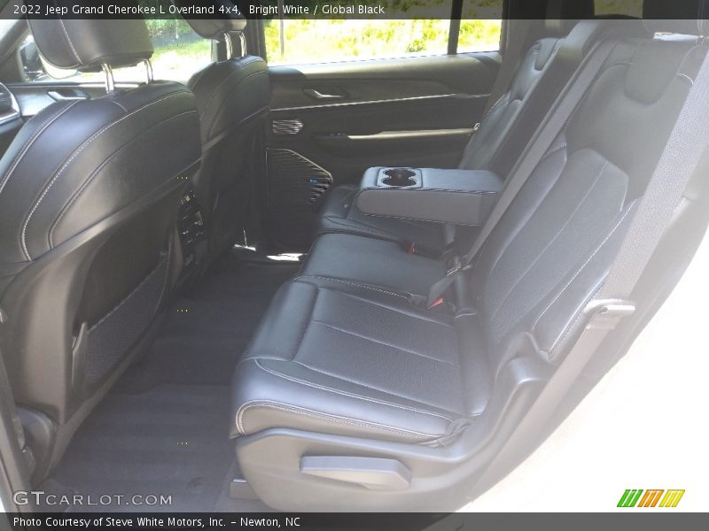 Bright White / Global Black 2022 Jeep Grand Cherokee L Overland 4x4
