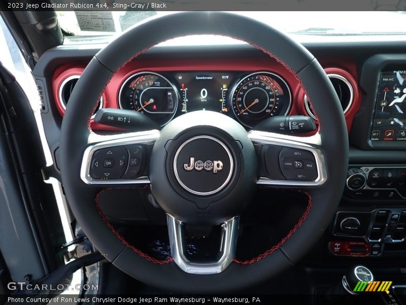 Sting-Gray / Black 2023 Jeep Gladiator Rubicon 4x4