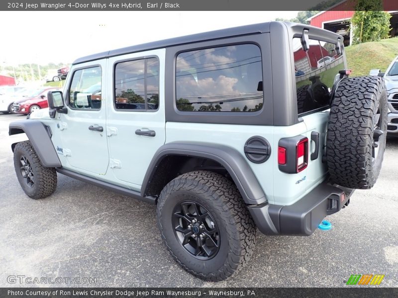 Earl / Black 2024 Jeep Wrangler 4-Door Willys 4xe Hybrid