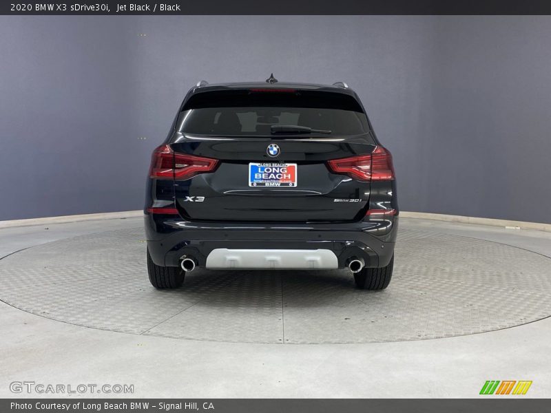 Jet Black / Black 2020 BMW X3 sDrive30i