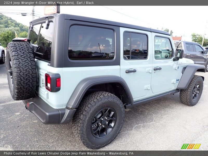 Earl / Black 2024 Jeep Wrangler 4-Door Willys 4xe Hybrid
