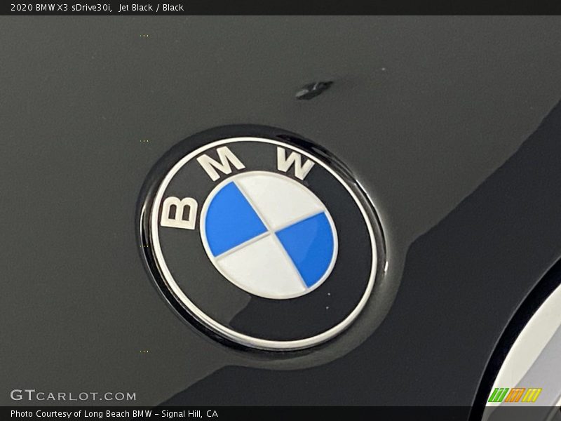 Jet Black / Black 2020 BMW X3 sDrive30i
