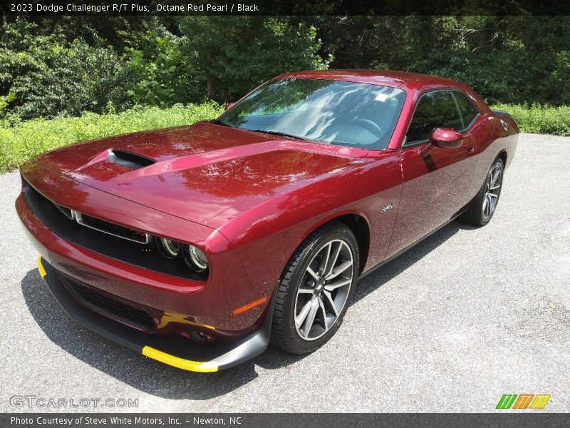 Octane Red Pearl / Black 2023 Dodge Challenger R/T Plus