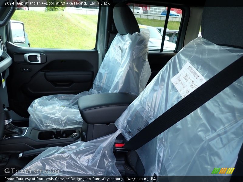 Earl / Black 2024 Jeep Wrangler 4-Door Willys 4xe Hybrid