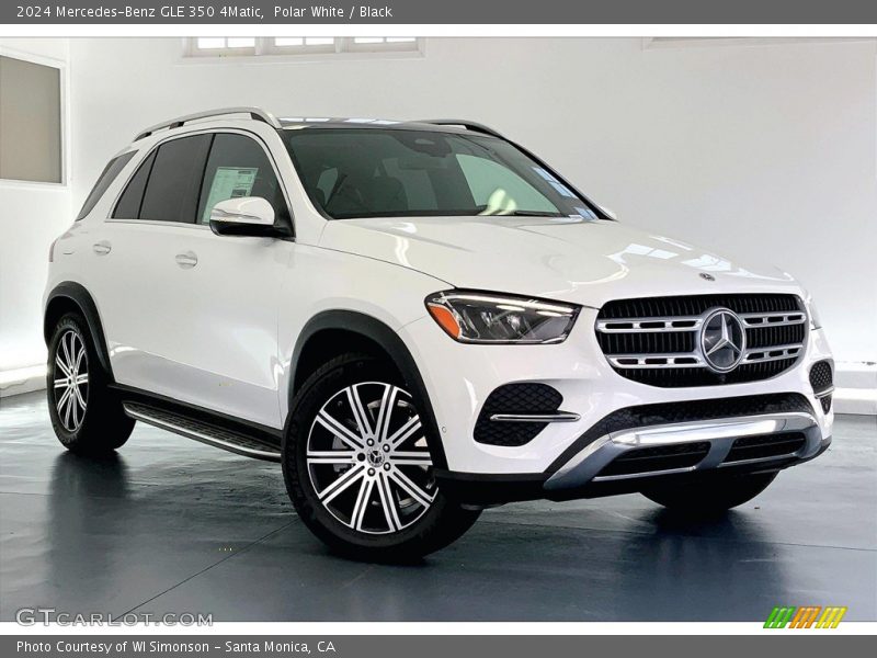 Polar White / Black 2024 Mercedes-Benz GLE 350 4Matic