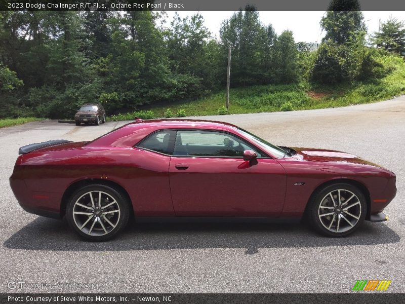 Octane Red Pearl / Black 2023 Dodge Challenger R/T Plus