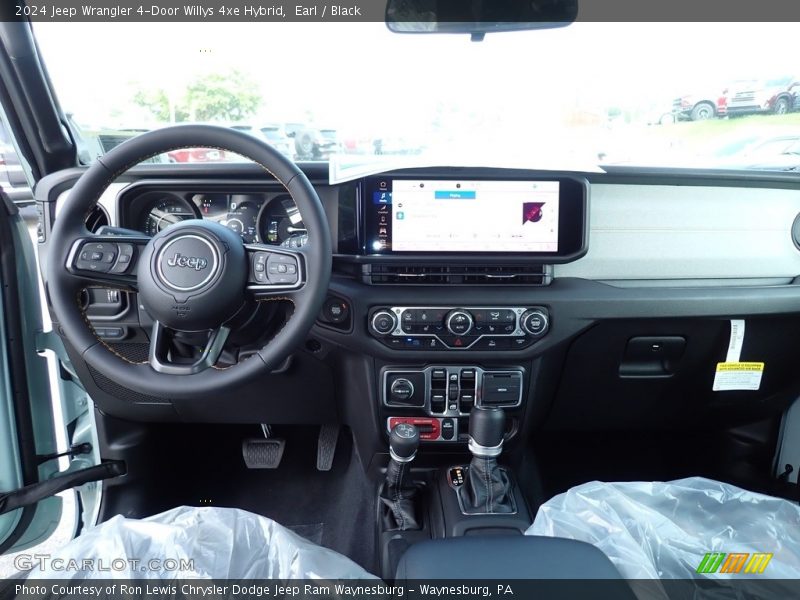 Dashboard of 2024 Wrangler 4-Door Willys 4xe Hybrid