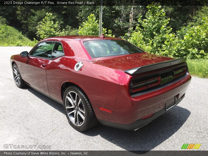 Octane Red Pearl / Black 2023 Dodge Challenger R/T Plus