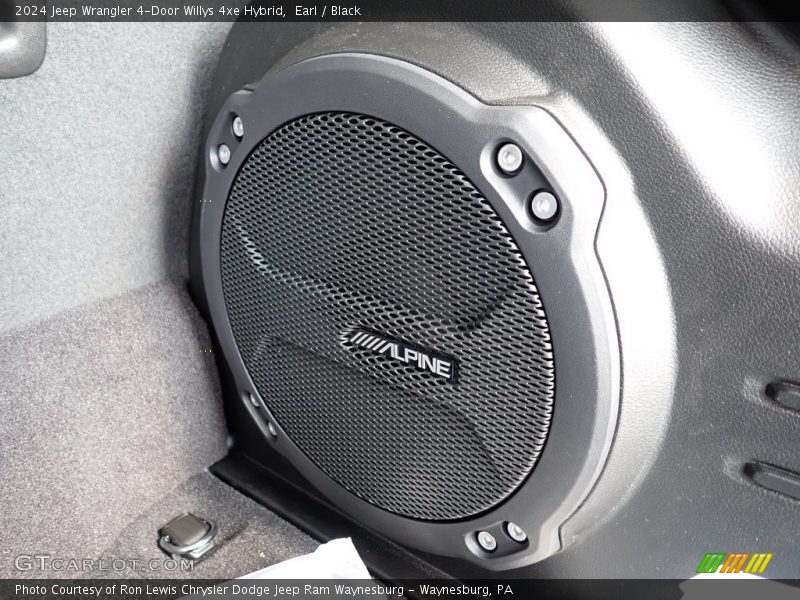 Audio System of 2024 Wrangler 4-Door Willys 4xe Hybrid