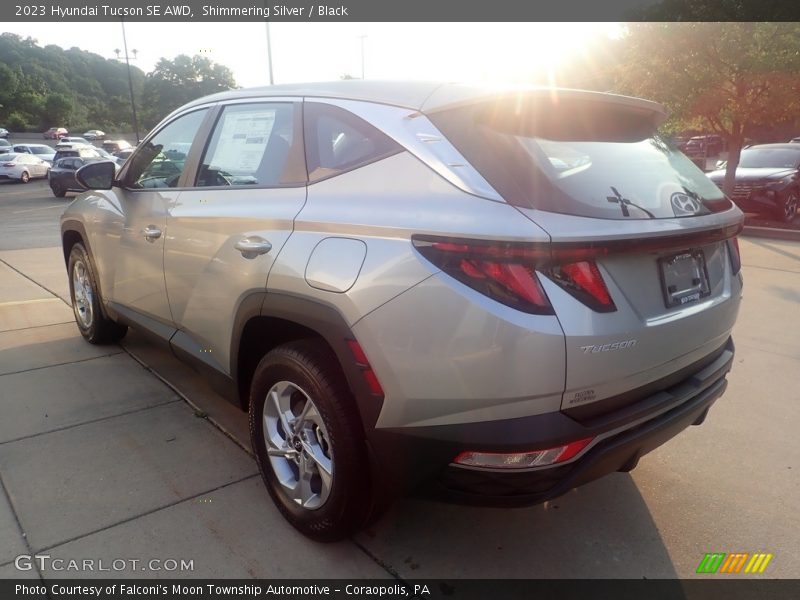 Shimmering Silver / Black 2023 Hyundai Tucson SE AWD