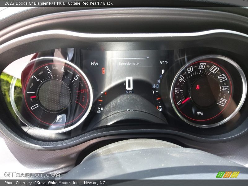 Octane Red Pearl / Black 2023 Dodge Challenger R/T Plus