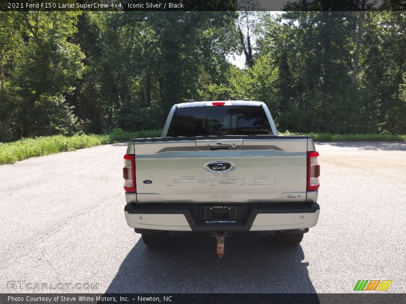 Iconic Silver / Black 2021 Ford F150 Lariat SuperCrew 4x4
