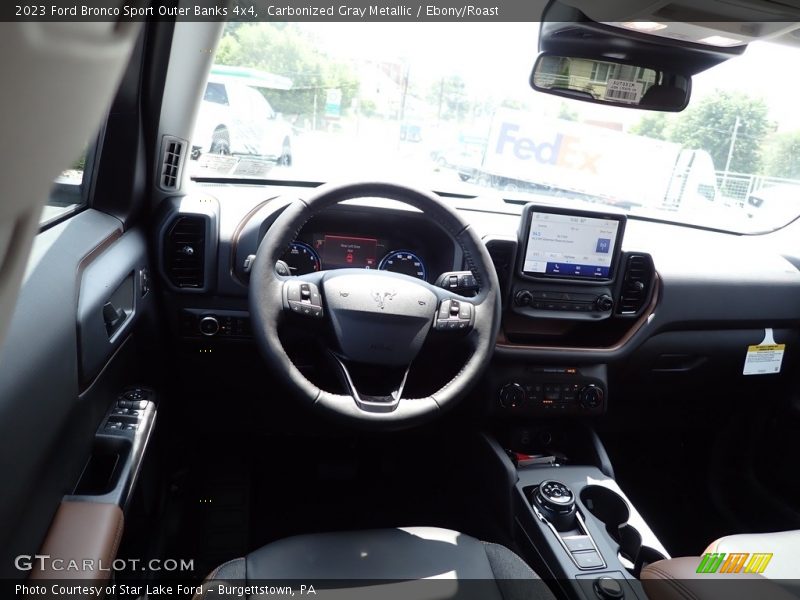Carbonized Gray Metallic / Ebony/Roast 2023 Ford Bronco Sport Outer Banks 4x4