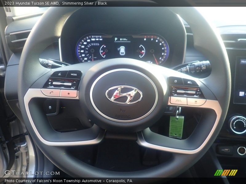 Shimmering Silver / Black 2023 Hyundai Tucson SE AWD