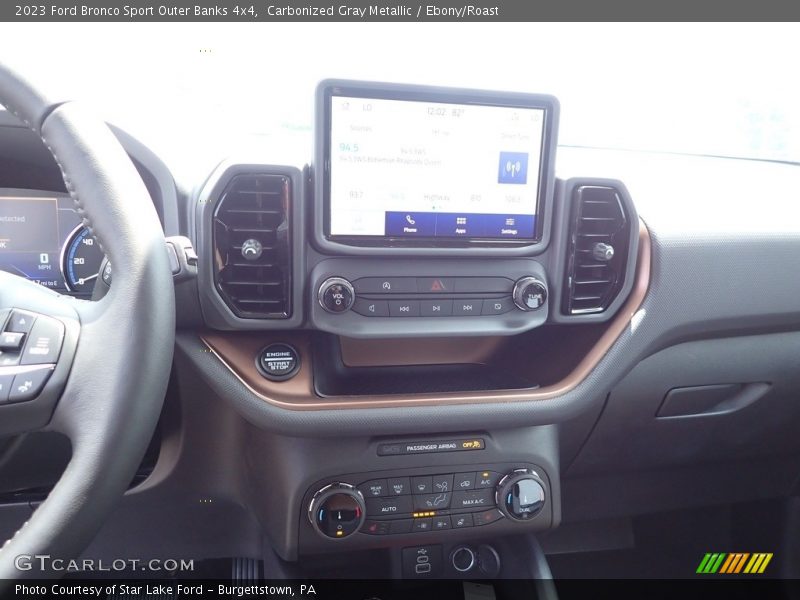 Carbonized Gray Metallic / Ebony/Roast 2023 Ford Bronco Sport Outer Banks 4x4