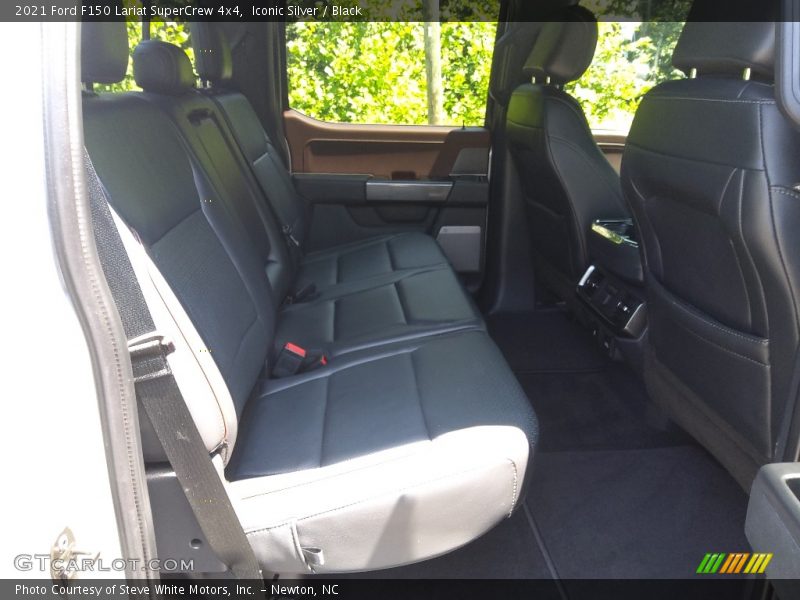 Iconic Silver / Black 2021 Ford F150 Lariat SuperCrew 4x4