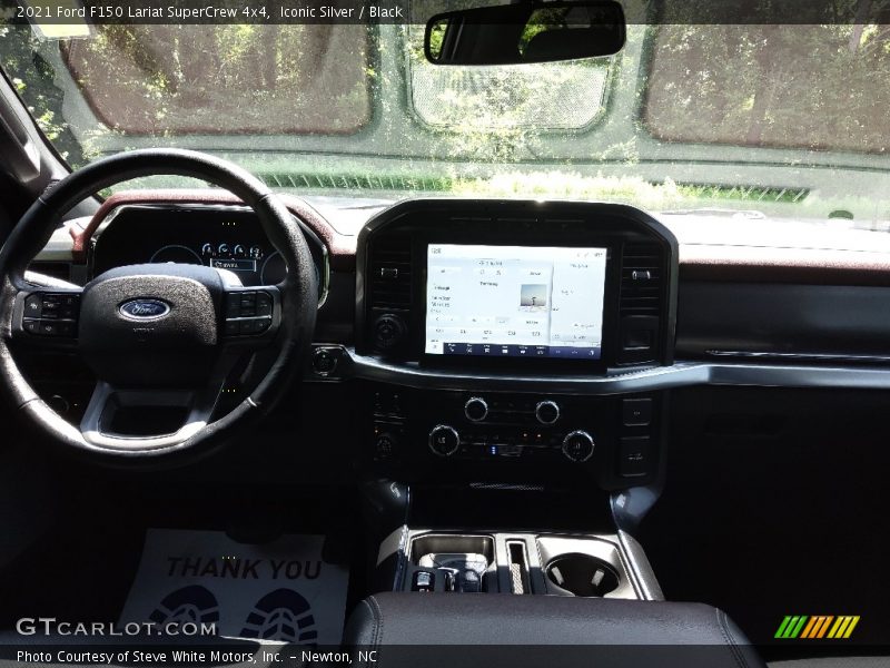 Iconic Silver / Black 2021 Ford F150 Lariat SuperCrew 4x4