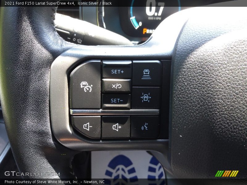Iconic Silver / Black 2021 Ford F150 Lariat SuperCrew 4x4