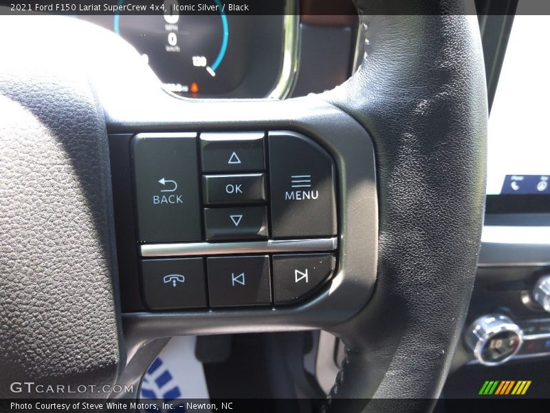Iconic Silver / Black 2021 Ford F150 Lariat SuperCrew 4x4