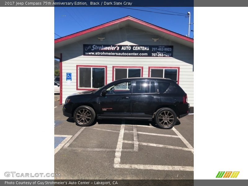 Black / Dark Slate Gray 2017 Jeep Compass 75th Anniversary Edition