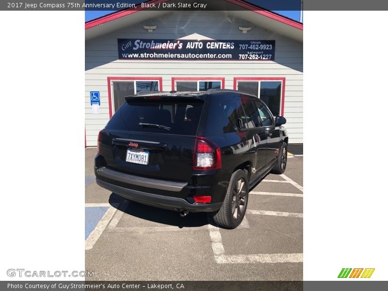 Black / Dark Slate Gray 2017 Jeep Compass 75th Anniversary Edition