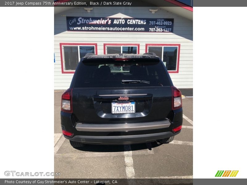 Black / Dark Slate Gray 2017 Jeep Compass 75th Anniversary Edition