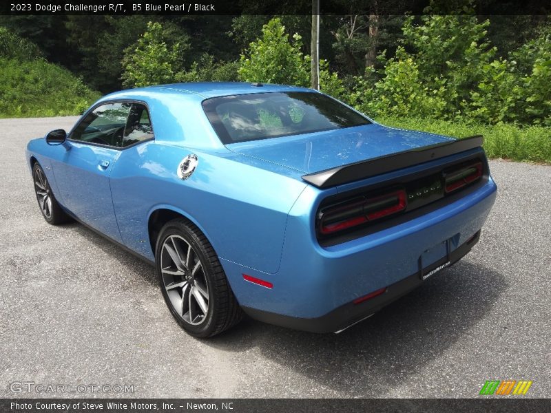 B5 Blue Pearl / Black 2023 Dodge Challenger R/T