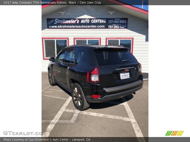 Black / Dark Slate Gray 2017 Jeep Compass 75th Anniversary Edition