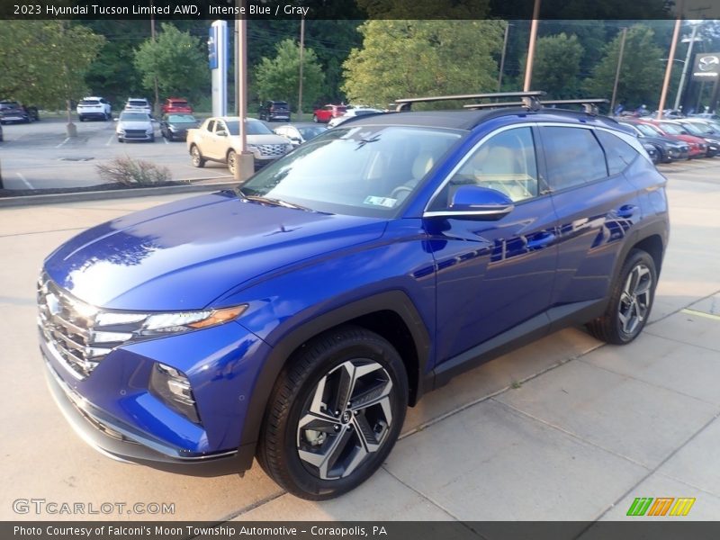 Intense Blue / Gray 2023 Hyundai Tucson Limited AWD