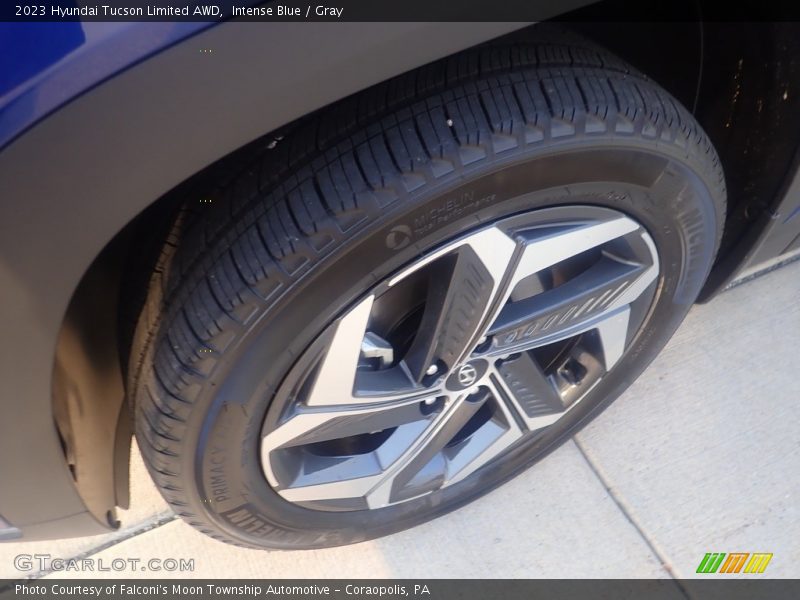 Intense Blue / Gray 2023 Hyundai Tucson Limited AWD