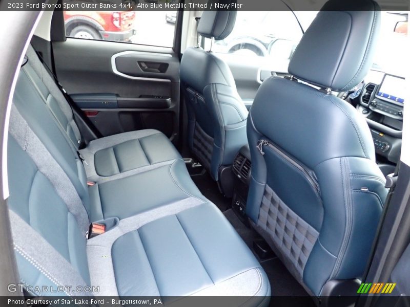 Alto Blue Metallic Tinted / Navy Pier 2023 Ford Bronco Sport Outer Banks 4x4