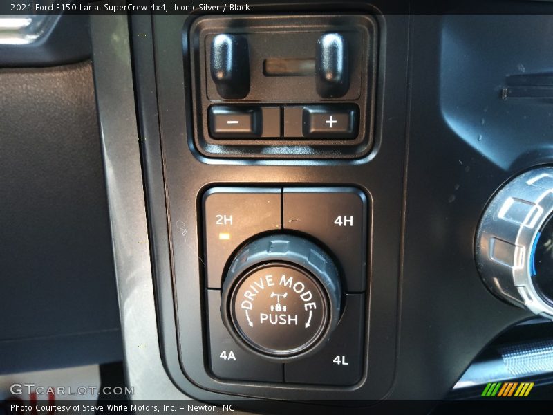 Iconic Silver / Black 2021 Ford F150 Lariat SuperCrew 4x4