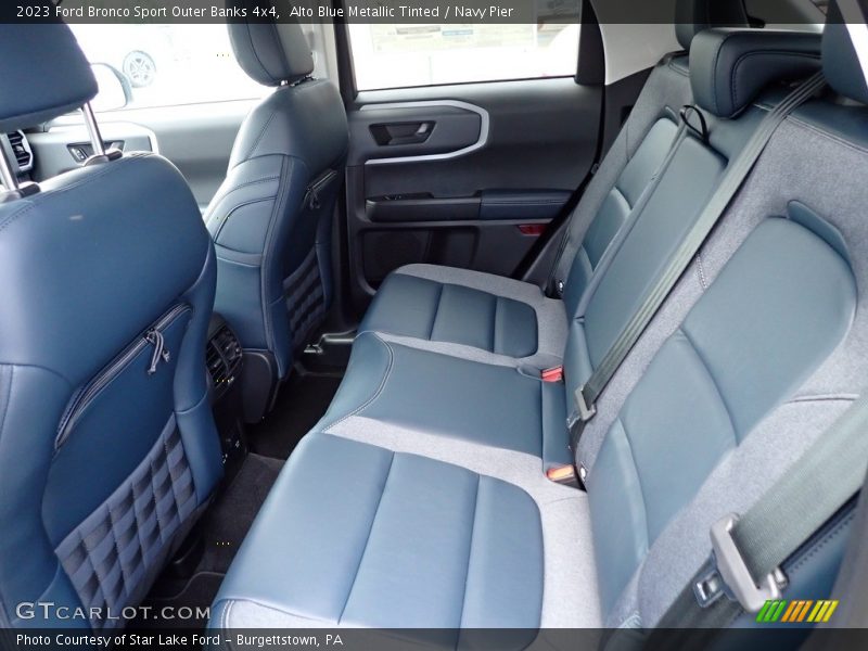 Alto Blue Metallic Tinted / Navy Pier 2023 Ford Bronco Sport Outer Banks 4x4