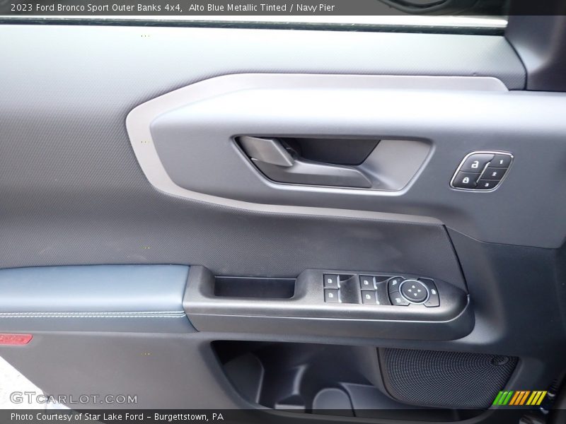 Alto Blue Metallic Tinted / Navy Pier 2023 Ford Bronco Sport Outer Banks 4x4