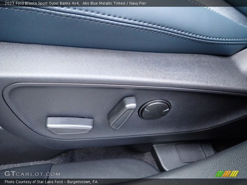 Alto Blue Metallic Tinted / Navy Pier 2023 Ford Bronco Sport Outer Banks 4x4