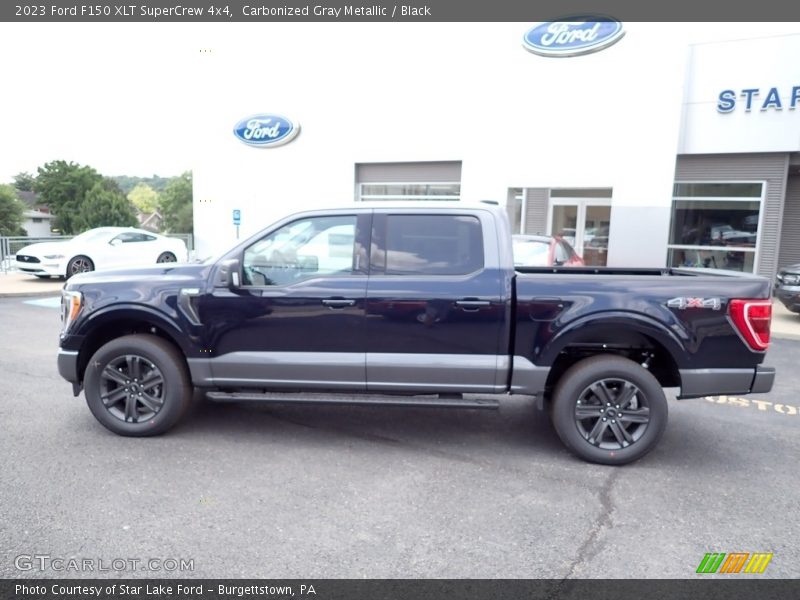 Carbonized Gray Metallic / Black 2023 Ford F150 XLT SuperCrew 4x4