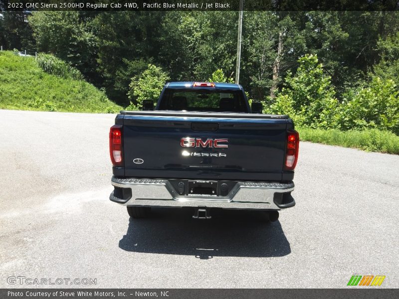 Pacific Blue Metallic / Jet Black 2022 GMC Sierra 2500HD Regular Cab 4WD