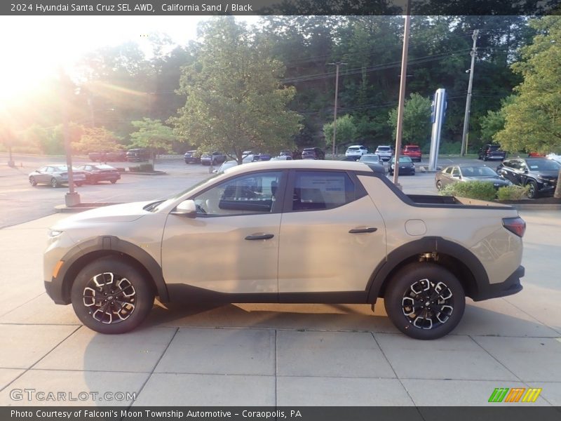 California Sand / Black 2024 Hyundai Santa Cruz SEL AWD