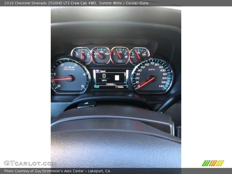 Summit White / Cocoa/­Dune 2019 Chevrolet Silverado 2500HD LTZ Crew Cab 4WD