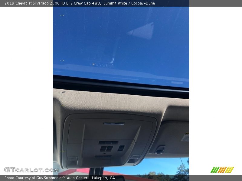 Summit White / Cocoa/­Dune 2019 Chevrolet Silverado 2500HD LTZ Crew Cab 4WD